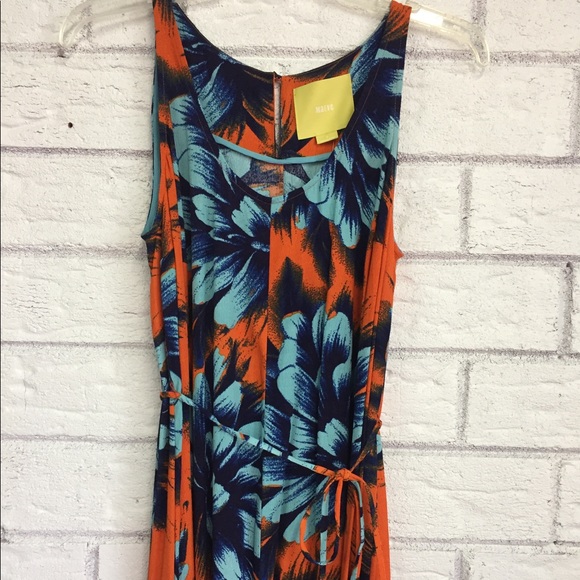 Anthropologie dress - "Orange Mot" - Picture 2 of 8